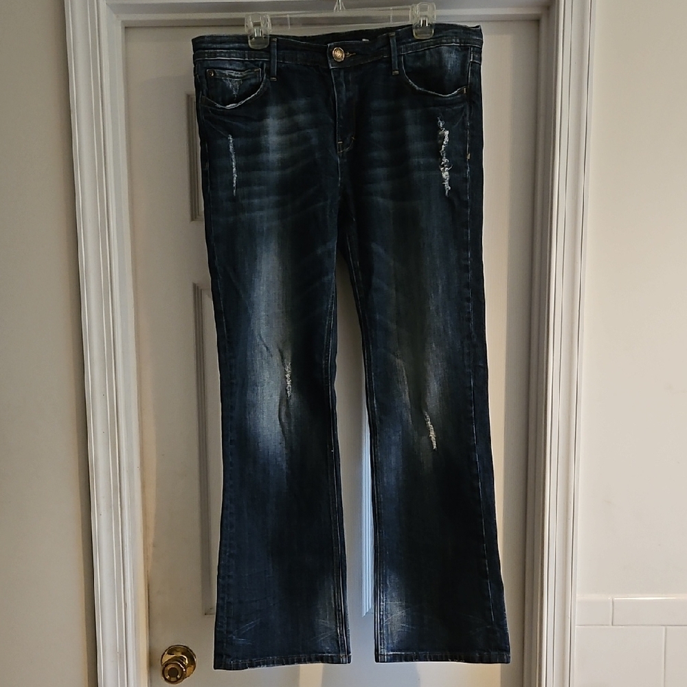 Vigoss Dark Blue Flare Jeans